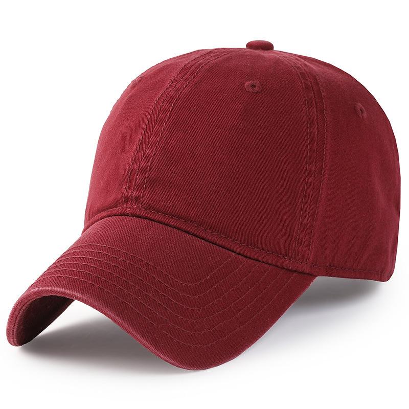 Big Head XXL Baseball Cap for Men Solid Color  Casual Plus Size Sport Snapback Adjustable Outdoor Hats 56-60CM 60-63CM