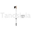 extendable Nordic walking poles for with replacement rubber Naito 16 Flick Lever Aggressive One set and Lightweight, men, tips. Two-Pole NWP-2162203