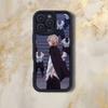 Tokyo R-Revengers Anime  Phone Case For iPhone 17,16,15,14,13,12,Pro,Max,Plus,E,SE4,Air, Emery Black Full Coverage TPU