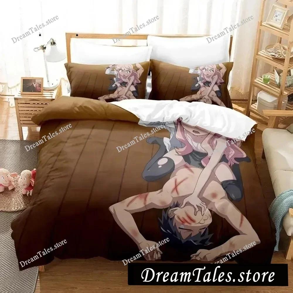 3D Print Anime Zero No Tsukaima Bedding Set Single Twin Full Queen King Size Adult Kid Bedroom Duvet Cover Sets Home Textiles