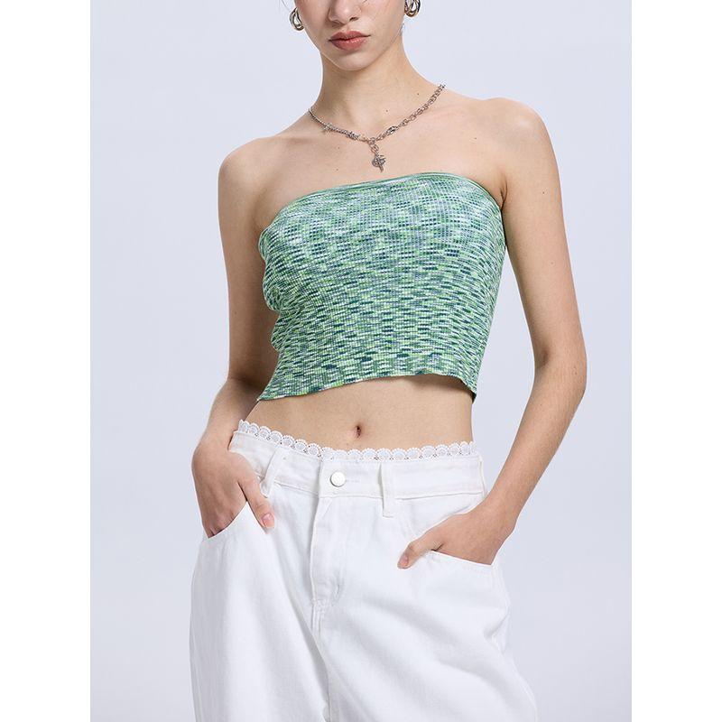 Za2025 Spring New Women Clothes Versitile Fashion Niche Design Wear More Irregular Pattern Knit Two Piece