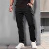 Men's solid color casual removable overalls outdoor mountaineering fishing shorts trousers two wear 7