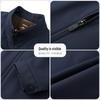 Firstview Men's Stand Collar Lamb Wool Lined Cotton Jacket
