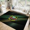 Rapid Wien FC Design Crystal Velvet Carpet Cozy Non?Slip Printed Rug For Bedroom Living Room Entrance