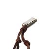Jewelry Personalized Retro Leather Necklace Harmonica Pendant