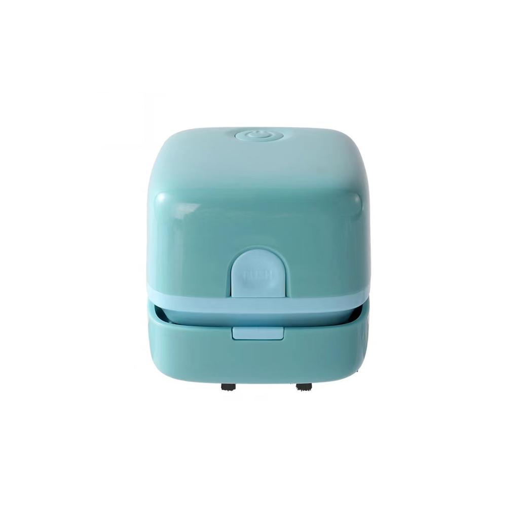 Compact Handheld Desktop Vacuum Cleaner Mini Tabletop Dust Collector for Office Home School Use USB Rechargeable