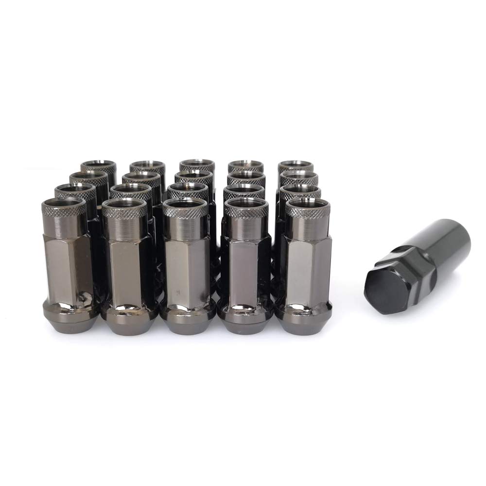 Steel Wheel Nuts M12 x P1.5 M12 x P1.25 Depth 1.9 inches (48 mm)