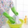 Cartoon Print Long Rubber Gloves Anti-skid Household Dish Washing Cleaning Glove