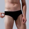 Men Briefs Transparent Stretchy No Trace Hidden Waistband Plus Size Quick Dry Underpants
