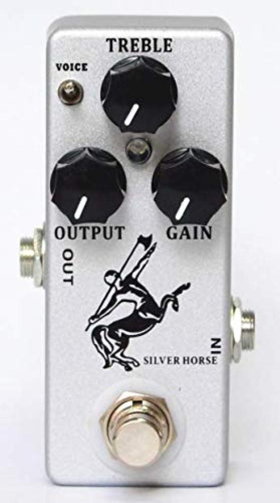 

Redstone MOSKY Silver Horse Effector Overdrive Booster for Electric Guitar