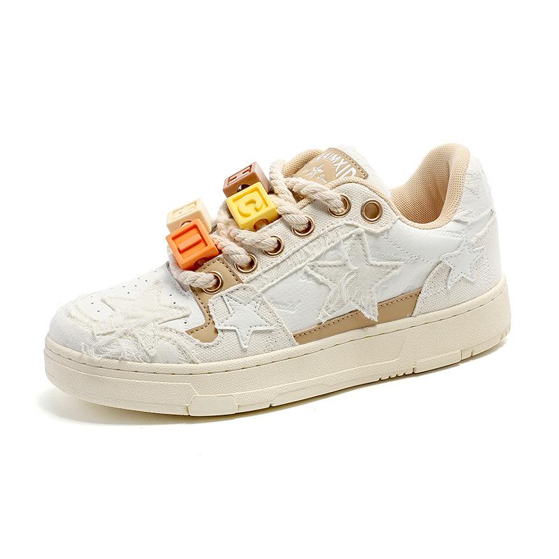 

Мужские кроссовки Shell Head, зимние повседневные дышащие, 2024, новые, с низким верхом, модные, универсальные, для пар, для студентов, на платформе, приливные туфли 36 бежевый