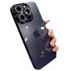 Compatible Glitter Lens Film Phone Case for Apple 17 Pro Max & 16 Pro with Electroplated TPU Full Coverage & Drop Protection
