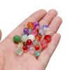 20/50pcs 8mm Glass Pumpkin Beads Spacer Bead for Bracelet Necklace Earrings Keychain DIY Halloween Jewelry Making Accessories