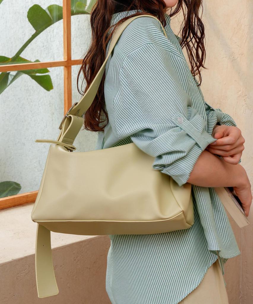 Pigment Wide Strap Shoulder Bag (Tybe260303)