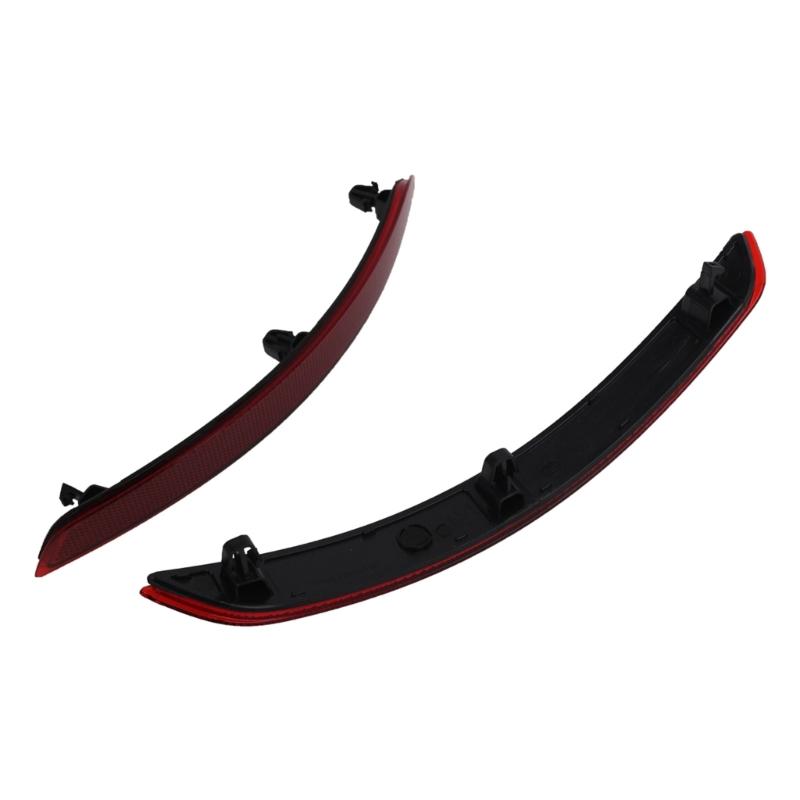 Rücklicht Stoßfänger Reflektor Warnlicht Streifen Abdeckung Leiste Außen-Auto Autoteil Passend für A3 Limousine&Cabriolet 8V 2013-2016