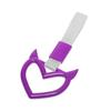 For Car Tow Decoration Belt Train Bus Handle Hand Strap Drift Charm Strap Drift Front Tow Hook Car Styli Tow Rope Heart Ring