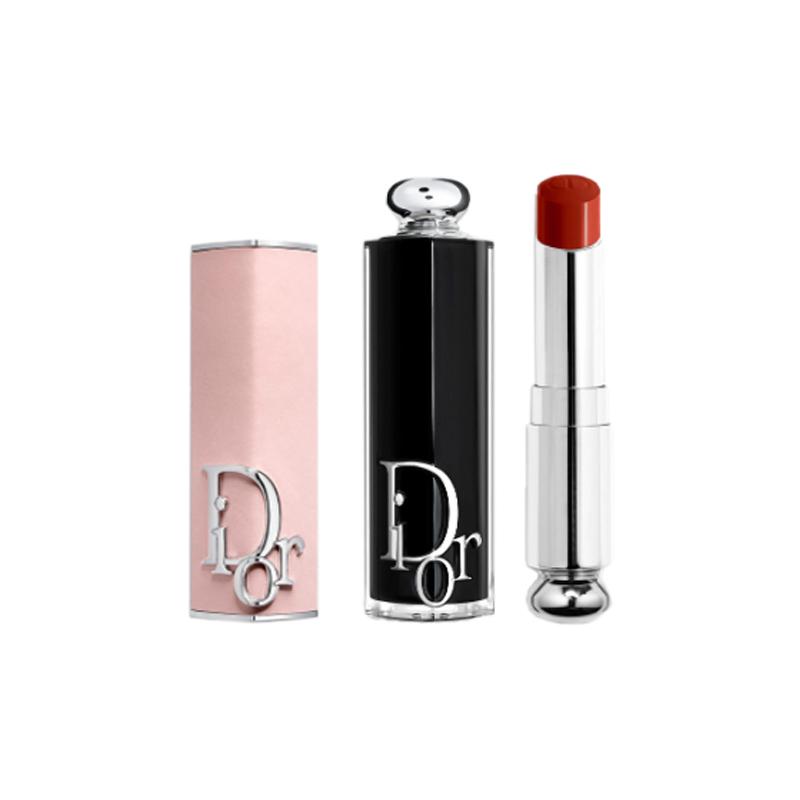 DIOR Lipstick Charming lipstick fashion case #romantic pink 740 maple leaf dirty orange