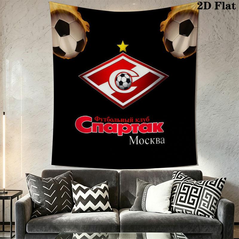 Spartak Moscow Triumph Wall Hanging Printed Fabric Blanket Decorative Tapestries for Bedroom Living Room Home Decor