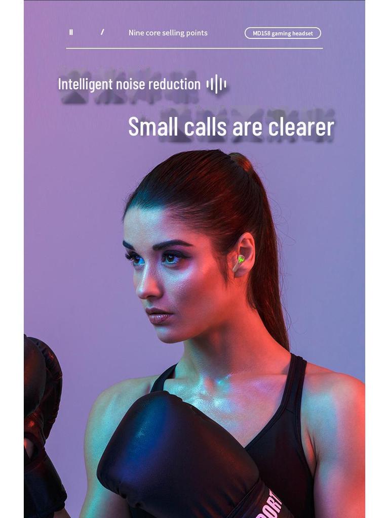 N35 Dual-Mode Bluetooth-Headset: Echt kabellos, Umschaltbare Musik- und Spielmodi, Lange Standby-Zeit, Chinesisch/Englisch