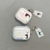 Applicable To Apple Wireless Bluetooth AirPods 1/1/1/1 Generation Pro1 Earphone Case Generation Protective Case Cat Dog