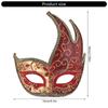 High Simulation Plastic Masquerades Mask For Cosplay Halloween Event Costume Accessory Comfortable Party Prop