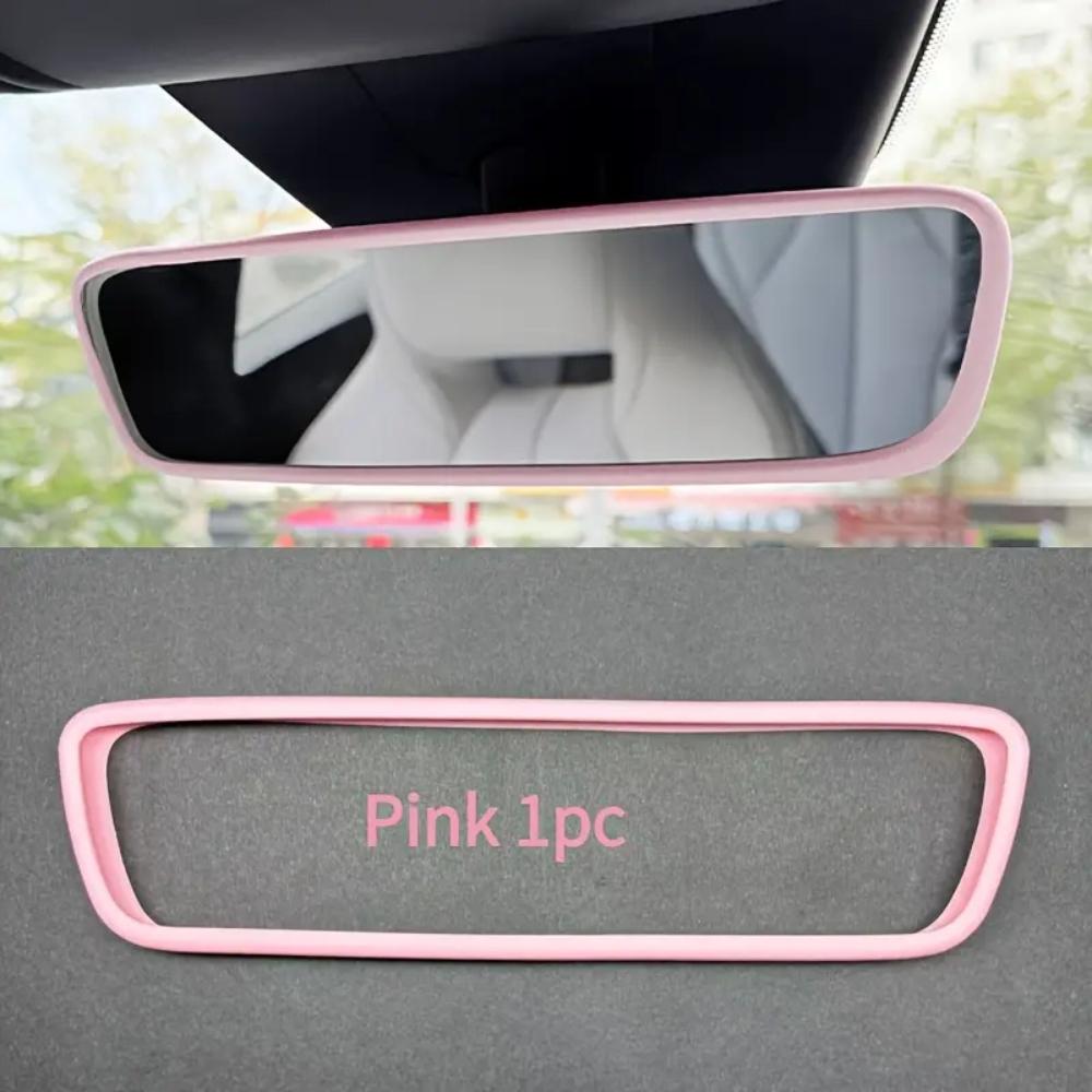 1 PC Car Rearview Mirror for Tesla model3/Y Silicone Inner Mirror Protective Cover Rearview Mirror Protective Cover