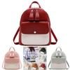 Stylish Mini Backpack For Women And Girls Pu Leather School Bag With Adjustable Straps
