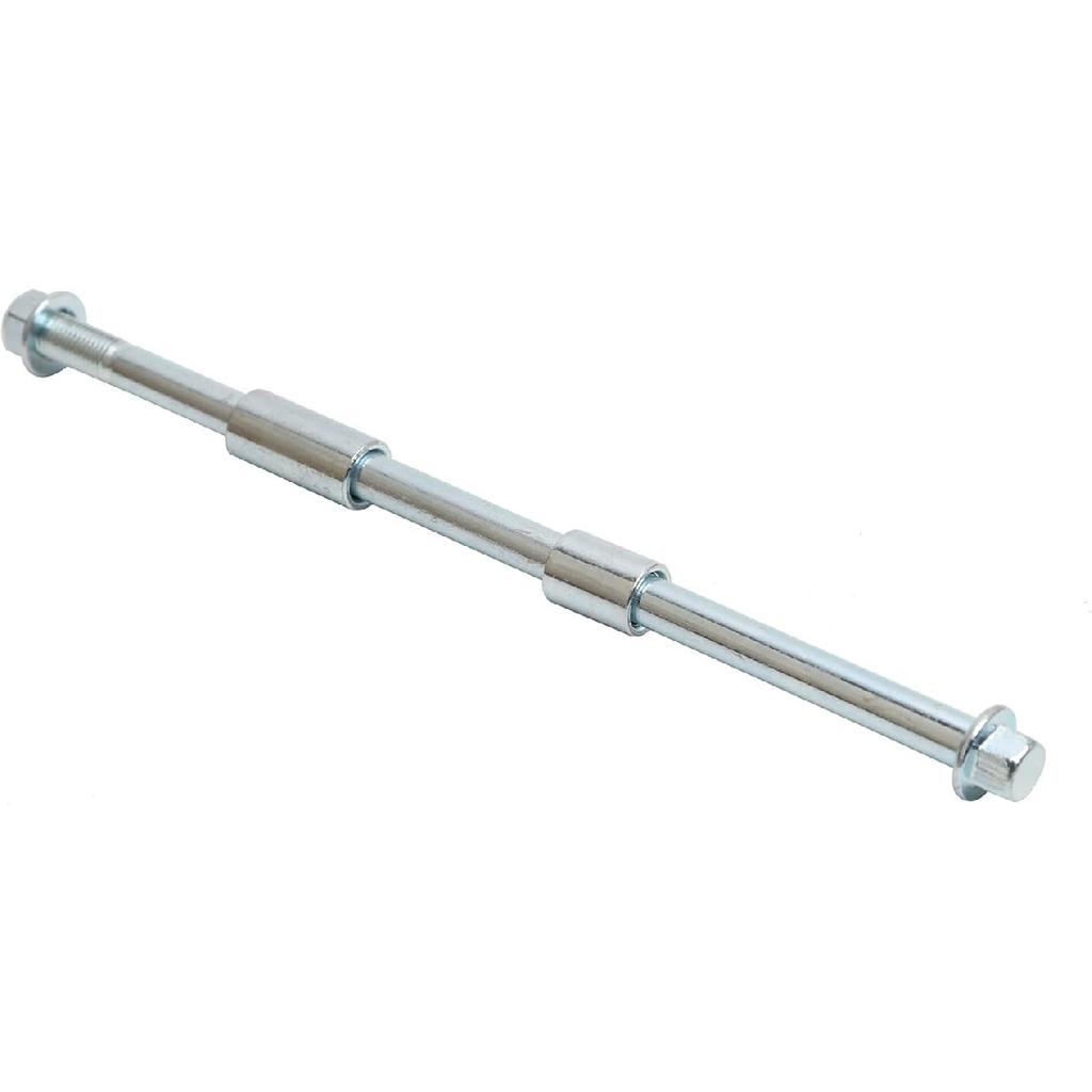 Mokuo 10mm 185mm Front Rear Axle Fit for Motorcycle Pit Dirt Bike Moped Scooter QUAD ATV Mini Bike Parts