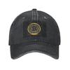 Bitcoin Cryp Washed Denim Cap Casual Baseball Caps Adjustable Hat Summer Unisex Baseball Hats