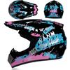 Cartoon Children Motorcycle Helmets Boy Girl dirt bike atv motocross off road racing helmet
