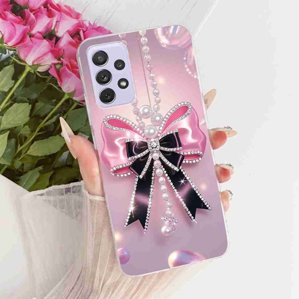 Für Samsung A72 Hülle SM-A725F Fundas Weiches Silikon Luxuriöse Bemalte Abdeckung Hüllen Für Samsung Galaxy A72 Gehäuse Bumper