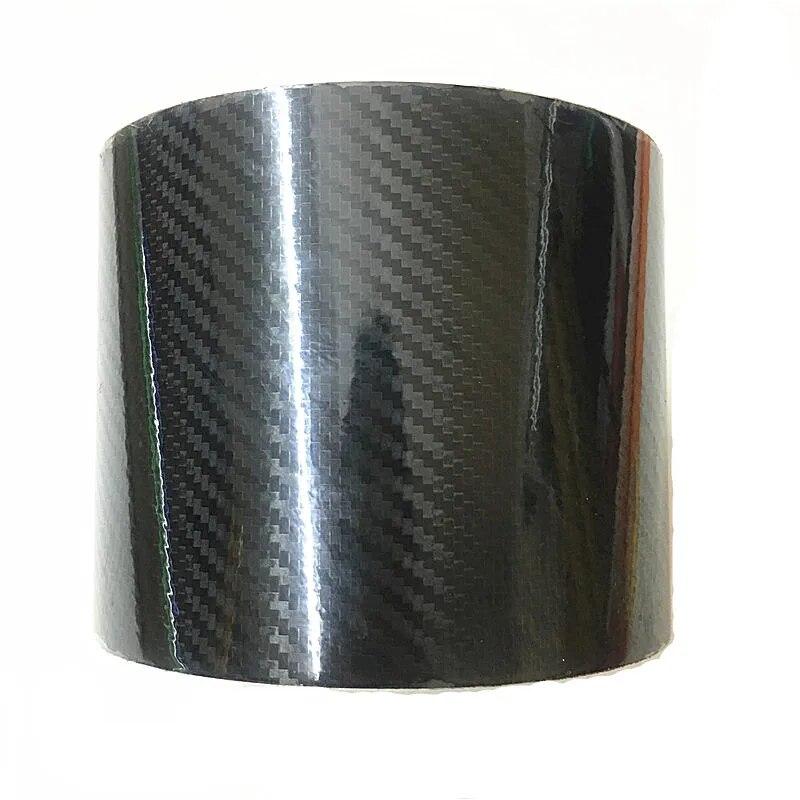 10/30/50*200cmFibra de carbono 5D de alto brilho, filme de vinil para envoltório de motocicleta, adesivos e decalques, acessórios automotivos, estilo de carro