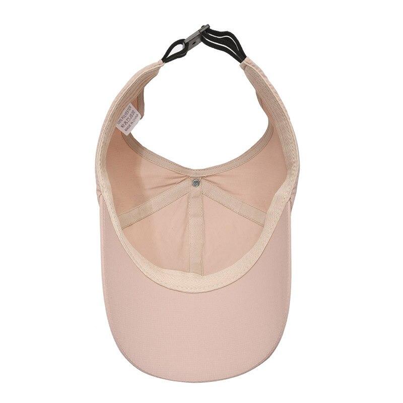 Summer  Ponytail Quick-drying Sunscreen Hat Fisherman Hat Women Shade Cap Uv Protection Soft Top Hat