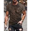 Sommer Pferde Tiere 3D Druck T-Shirts Herren Damen Rundhals Kurzarm T-Shirt Harajuku Oberteile T-Shirts Herren Streetwear Kleidung