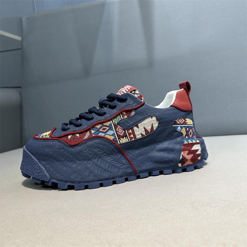

Mens Sneakers Casual Shoes Outdoor Platform Skateboard Running Tennis Walking Sports Hiking Luxury Zapatillas De Deporte 39 синий