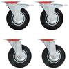 Day and Night - Day and Night Swivel Wheels 8 Units 125 Mm