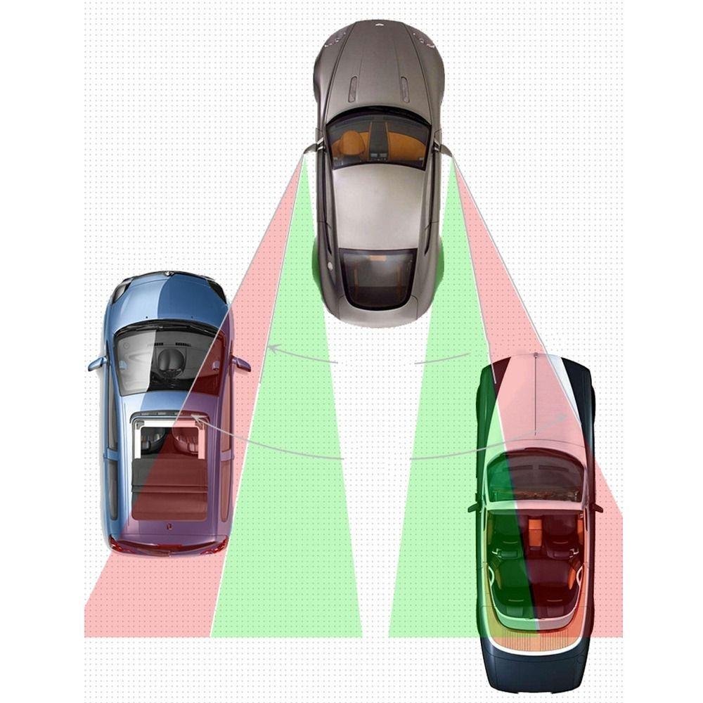 2Pcs Wide Angle View Blind Spot Mirror 360 Degree Adjustable Wide Angle Mirror