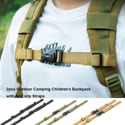 2pcs 3 Colors Adult Backpack Chest Harness Strap  Outdoor Camping Accessories