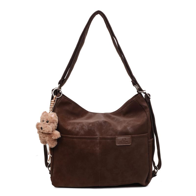 Dual-Use Backpack Women's Lightweight Tote Bag Commuter Crossbody Bag