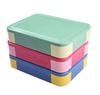 1/3pcs Food grade 1330ml container sealed bento box with 6 compartments suitable for outdoor dining microwave heating bento box
