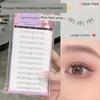 Cute Eyelash Shangpin Light Face Women's Team Glue-Free Self-Adhesive Fake Eyelashes! Korean Style Aidou Nature Oxygen Eyelash Artificial