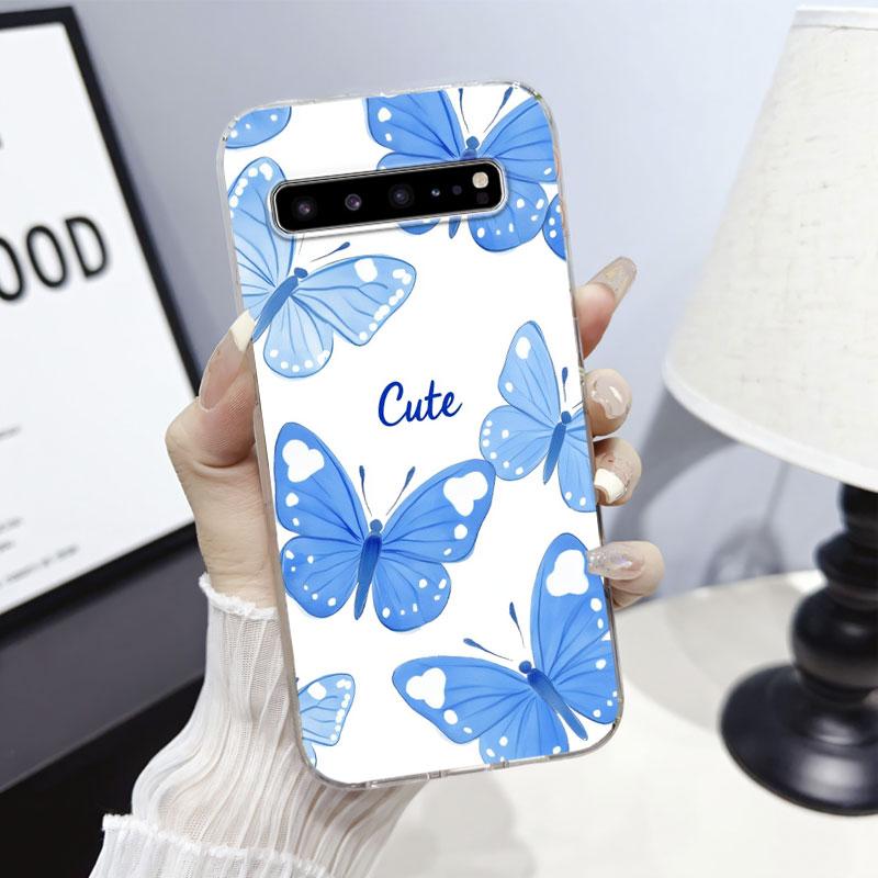 For Samsung S10 Plus S10 5G4G S10E Case Transparent Cover For Samsung Galaxy S10+ Marble Clear Soft Silicone Phone Case Fundas