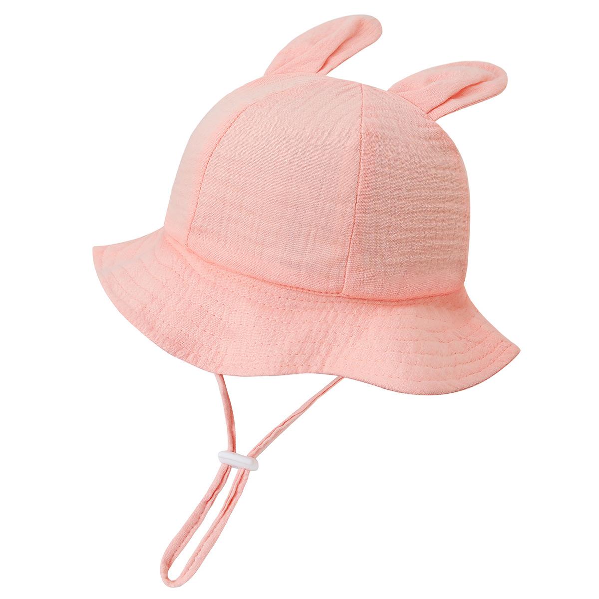 

Муслиновая детская шапка, летние аксессуары для новорожденных, хлопковые детские шапки для девочек и мальчиков, шапки-ведра для малышей, защита от солнца, От 3 до 12 месяцев