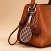 Tennis Ball Design Tennis Racket Keychain Mini Size Tennis Racket Keyring  Boys Girls