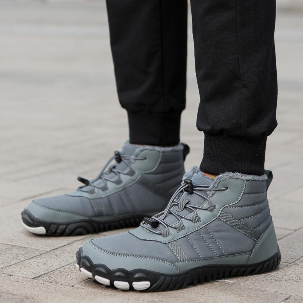 2025 Winter Neu! Unisex Wasserdichte Schneestiefel - Hochschaft - Warme Baumwolle - Gepolstert - Fleecegefüttert Ideal zum Wandern & Skifahren