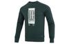 Sweatshirts Men's Green Crew Neck Moderate Regular HM2945