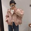 Hooded Jacket for Women in Spring and Autumn Short Jacket Fashionable Versatile Casual Loose Jacket