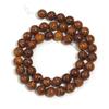 1 Strand 4/6/8/10mm Natural Stone Beads Golden Silk Jade Round Loose Beads For Jewelry Making DIY Bracelets Necklace Accessories