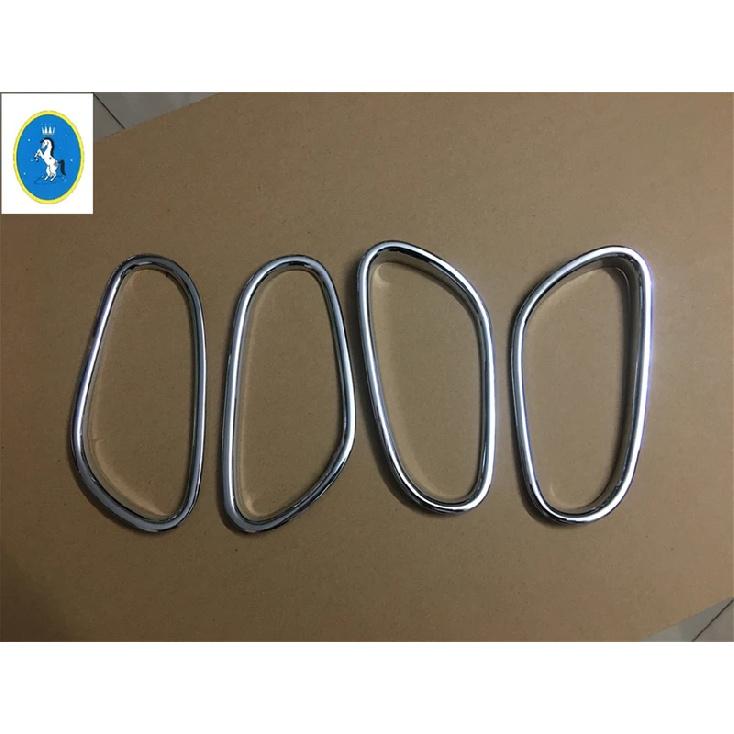 Inner Door Handle Frame Bowl Decoration Cover Trim Fit For Nissan Rogue / X-trail T32 2014 - 2016 Chrome Interior Accessories