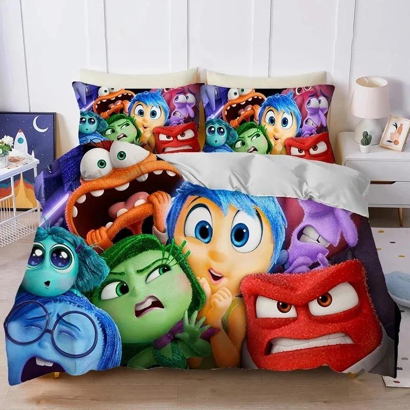 Comforter Inside Out 2 Children Adult Bedding Sets Cute Cartoon Baby Children'S Bed Set Birthday Gifts